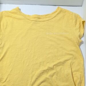 LOFT Vintage Soft Yellow Tee